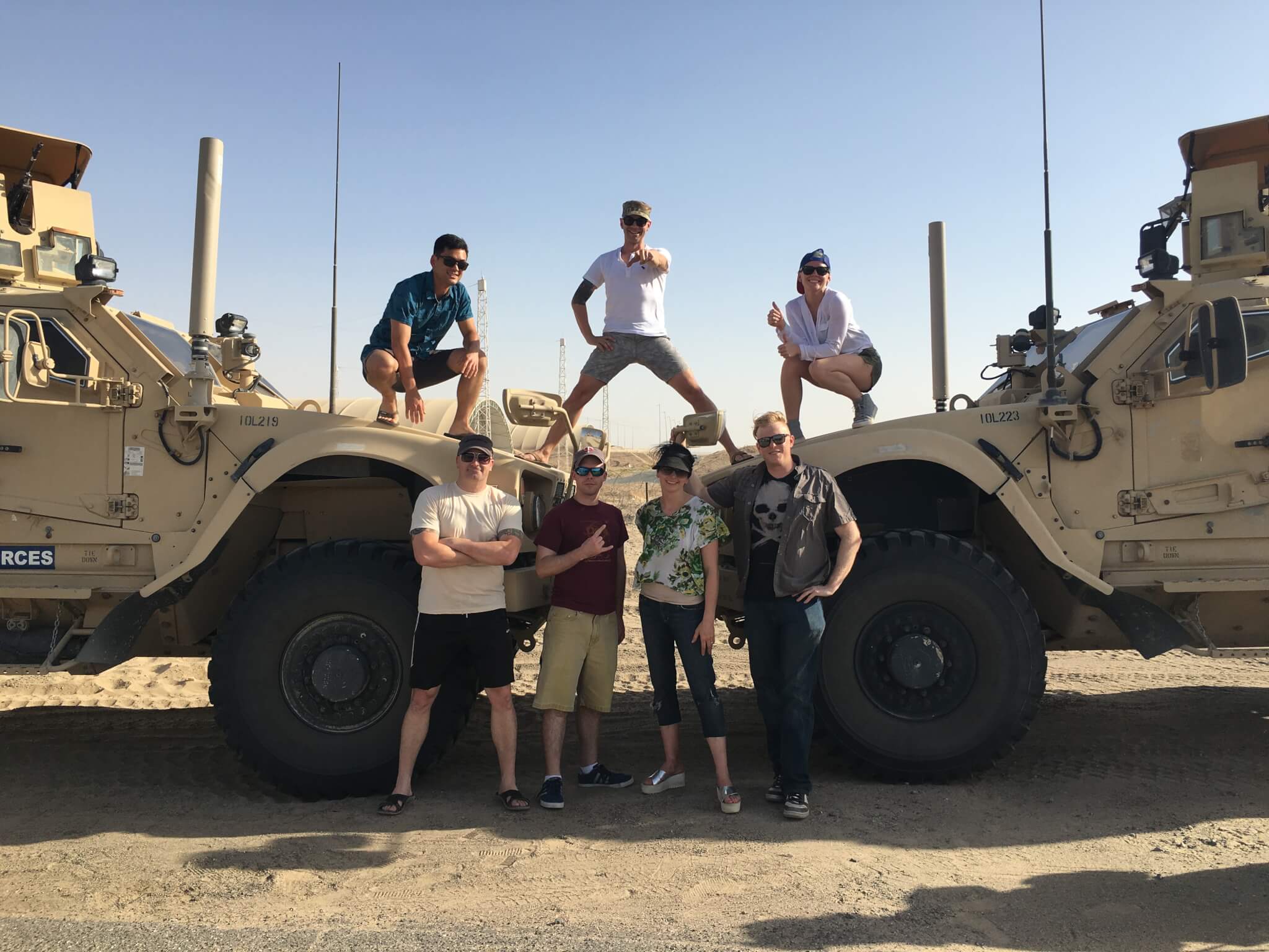 Pop ROCKS returns from their 2nd USO Tour.