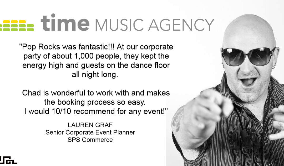 Pop Rocks gets high praise from event planners