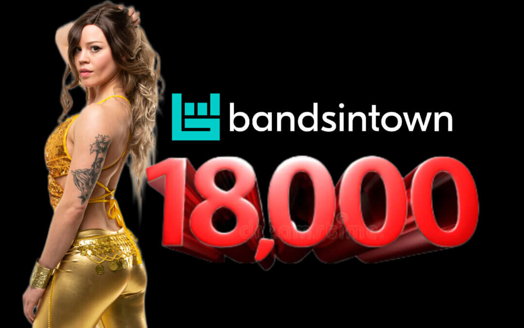 BandsInTown passes 18,000 followers
